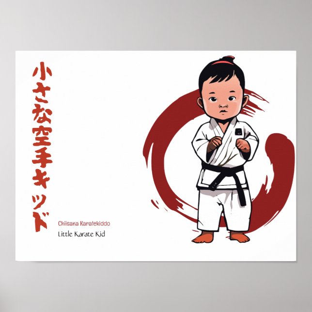 Little Karate Kid Poster (Framsidan)