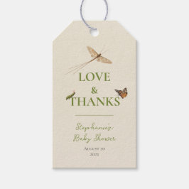 Little Kärlek Kryp Baby Shower Tack Presentetikett