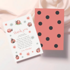 Little Kärlek Kryp Blommigt Girl Baby Shower Tack Kort