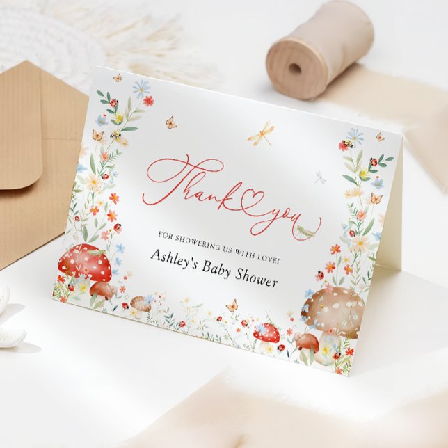 Little Kärlek Kryp Garden Baby Shower Tack (Skapare uppladdad)