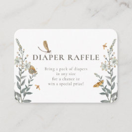 Little Kärlek Kryp Wildblomma Baby Shower-hölje Tilläggskort