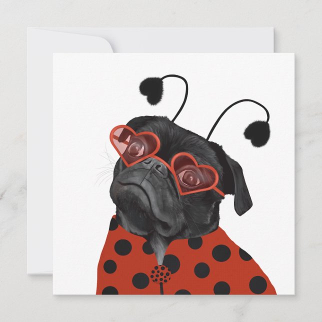 Little Kärlek Pug | Pug Älskare (Framsida)