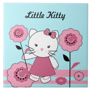 Little Kattunge Ceramic Tile Kakelplatta