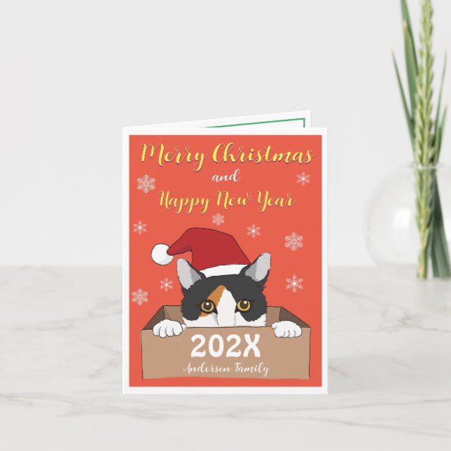 Little Kattunge julkort Tack Kort (Framsida)