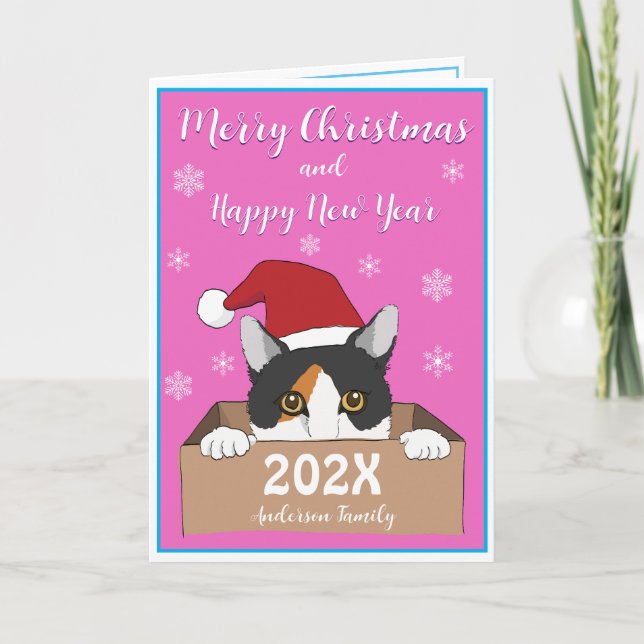 Little Kattunge julkort Tack Kort (Framsida)