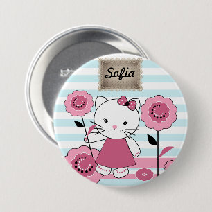 Little Kattunge Large Tote Bag Knapp