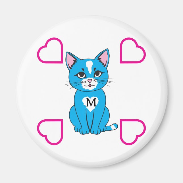 Little kattunge magnet (Framsidan)
