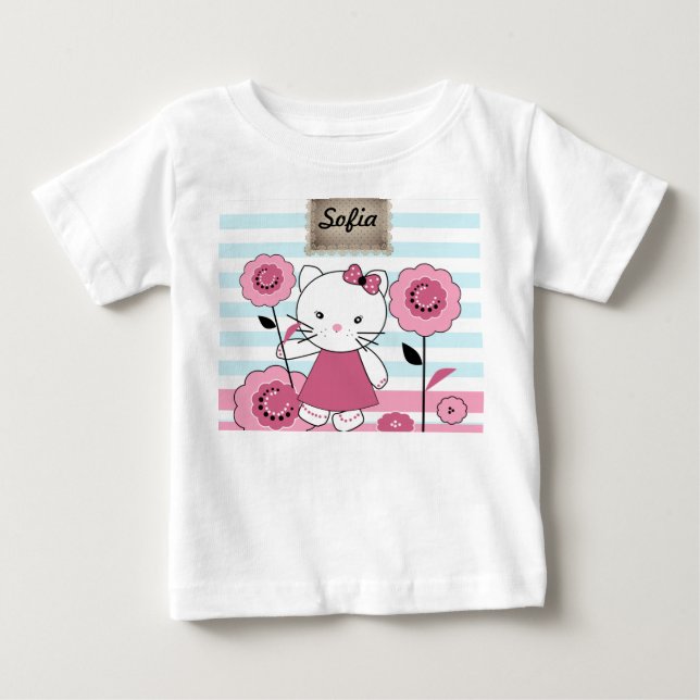 Little Kattunge T Shirt (Framsida)