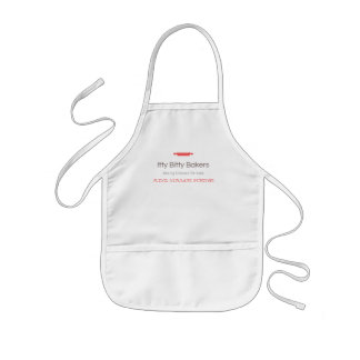 Little Kids Apron (w/namn) Barnförkläde