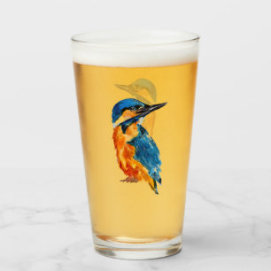 Little Kingfisher Bird Glaskopp