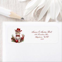 Little Kittens är i julklapp Returadress Etikett