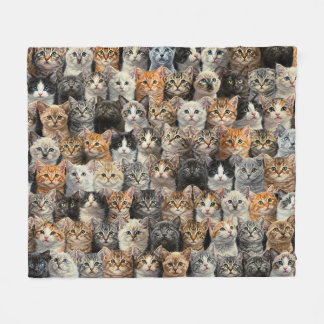 Little Kittens Parad Fleecefilt