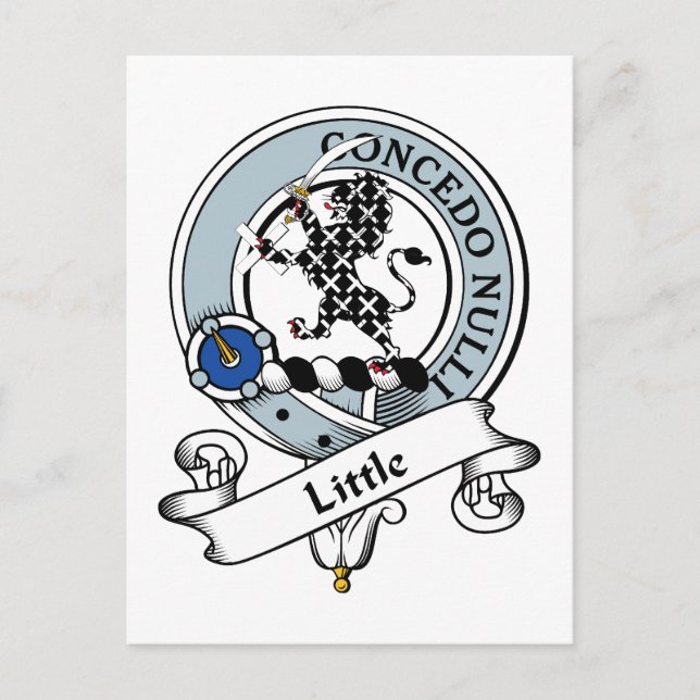 Little Klan Badge Vykort (Framsida)