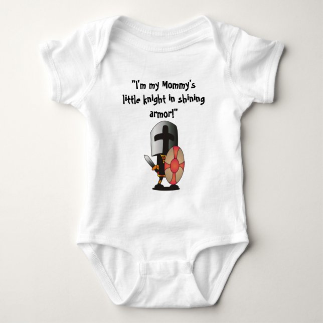 Little Knight i Shining Armor Tee Shirt (Framsida)
