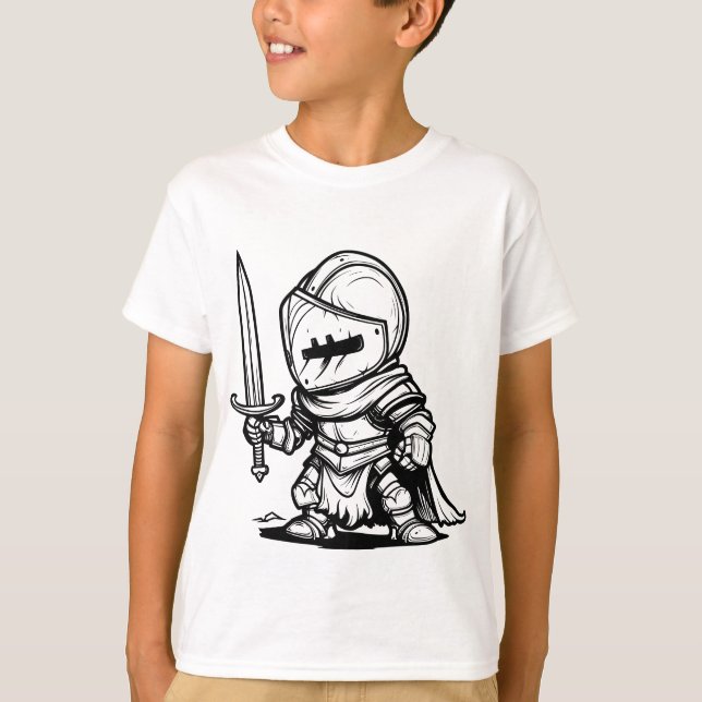 Little Knight T Shirt (Framsida)