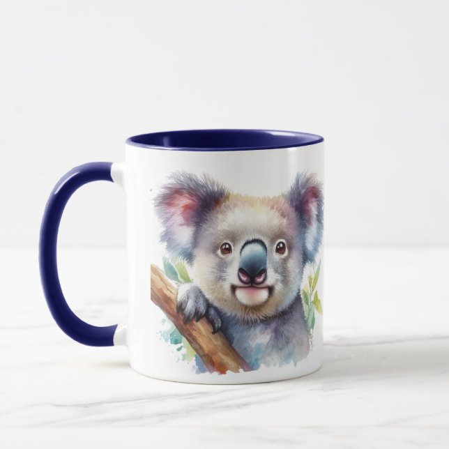 Little Koala Bear Australian Animal Mugg (Vänster)