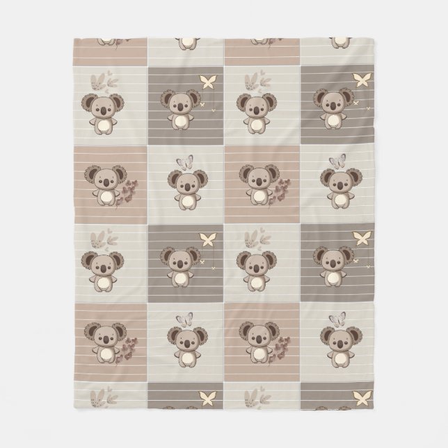 Little Koala Bliss Fleecefilt (Framsidan)