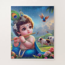 Little Krishna 50-Biet Jigszawa Puzzle"
