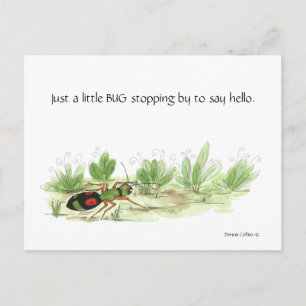 Little kryp vycard inbjudan vykort
