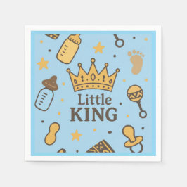 Little Kung Baby Shower Napkins Pappersservett