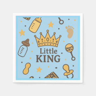 Little Kung Baby Shower Napkins Pappersservett