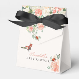 Little Lady Ladybug Roses Girl Baby Shower Presentaskar