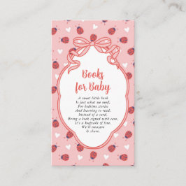 Little Lady on the Way Books for Baby Tilläggskort