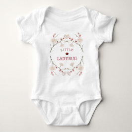 Little Ladybug Blommigt T Shirt