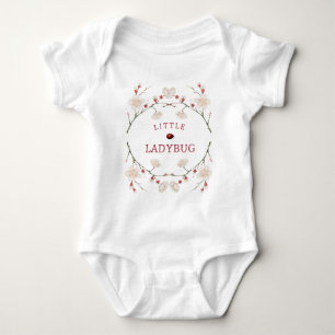 Little Ladybug Blommigt T Shirt