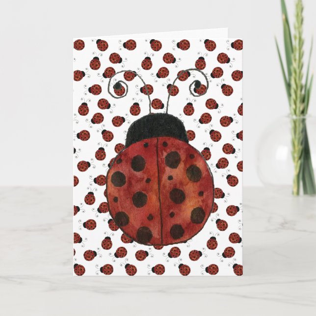 Little Ladybug Card Kort (Framsida)