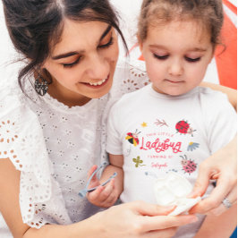 Little Ladybug Girl Birthday Party T Shirt