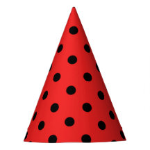 Little Ladybug Girl Födelsedagsfest Hat