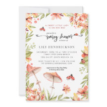 Little Ladybug | Inbjudan till Vår Baby Shower