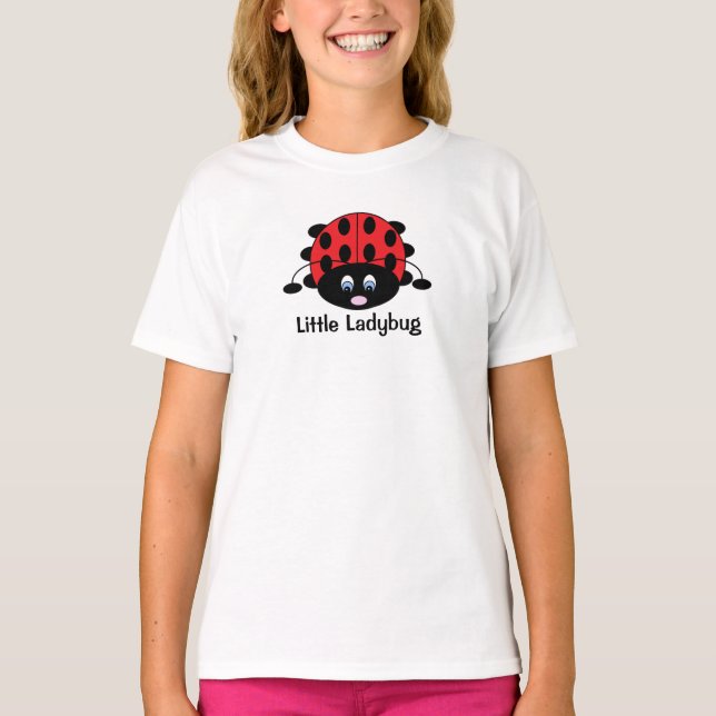 Little Ladybug Kids Shirt T-shirt (Framsida)