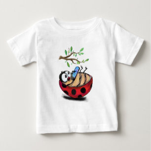 Little Ladybug med Mobila Baby T-Shirt Vår