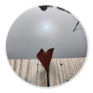 Little Lake Heart Love Leaf Knopp