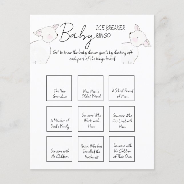 Little Lamb Baby Shower (Framsida)