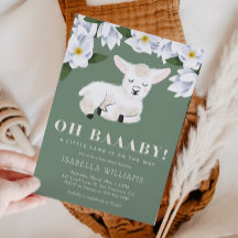 Little Lamb Gender Neutral Baby Shower