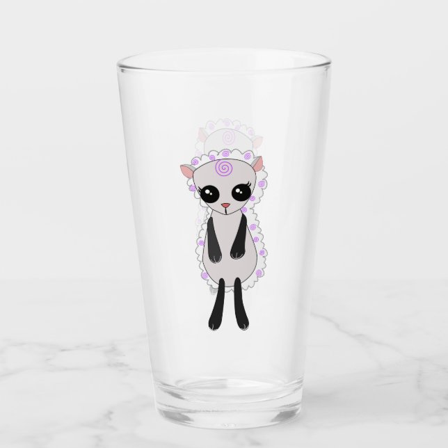 Little Lamb Glass Glaskopp (Framsida)