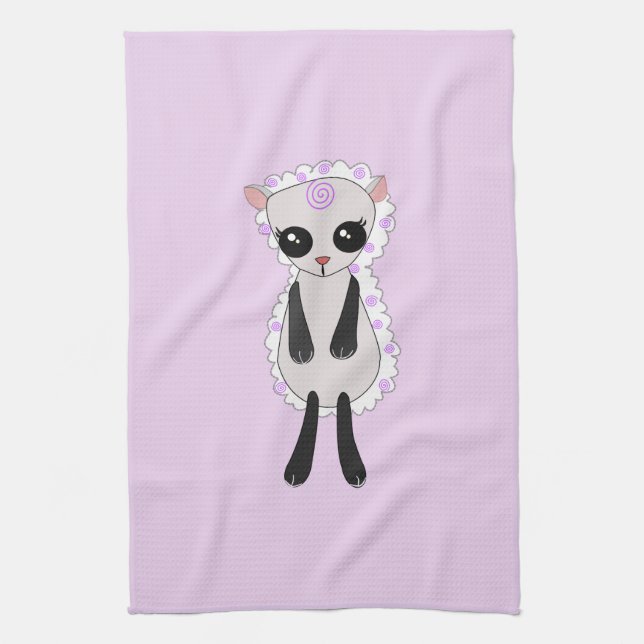 Little Lamb Kitchen Towel Kökshandduk (Vertikal)