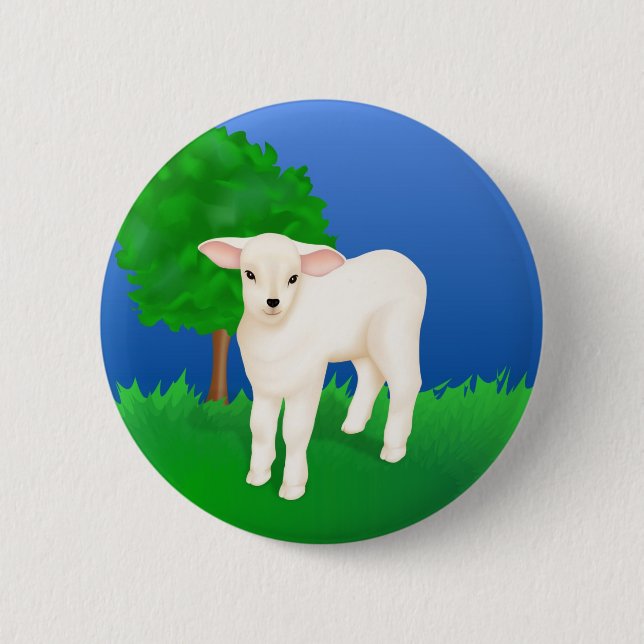 Little Lamb Knapp (Framsida)