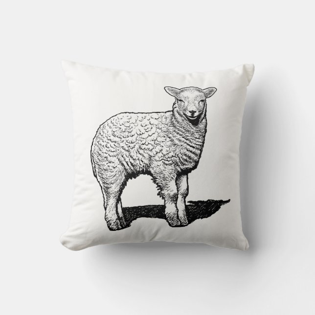 Little Lamb Kudde (Framsida)