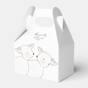 Little Lamb Twillingars Baby Shower Presentaskar