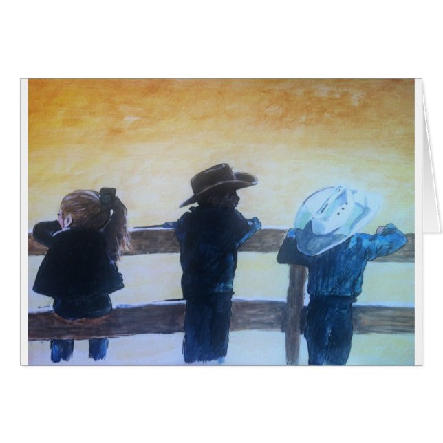 Little Land Hälsningskort (Framsidan Horizontal)