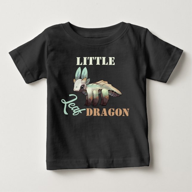 Little leaf Dragon T Shirt (Framsida)