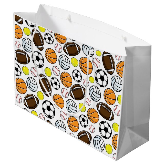 Little League Sports Balls Colorful Kids Fun (Baksidan Vinklad)