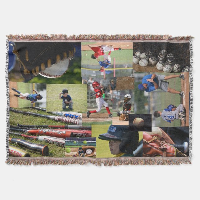 Little League Throw Blanket - HAMbyWhiteGlove Mysfilt (Framsidan)