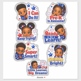 Little Learners Spark & Shine Kollektion  Klistermärken