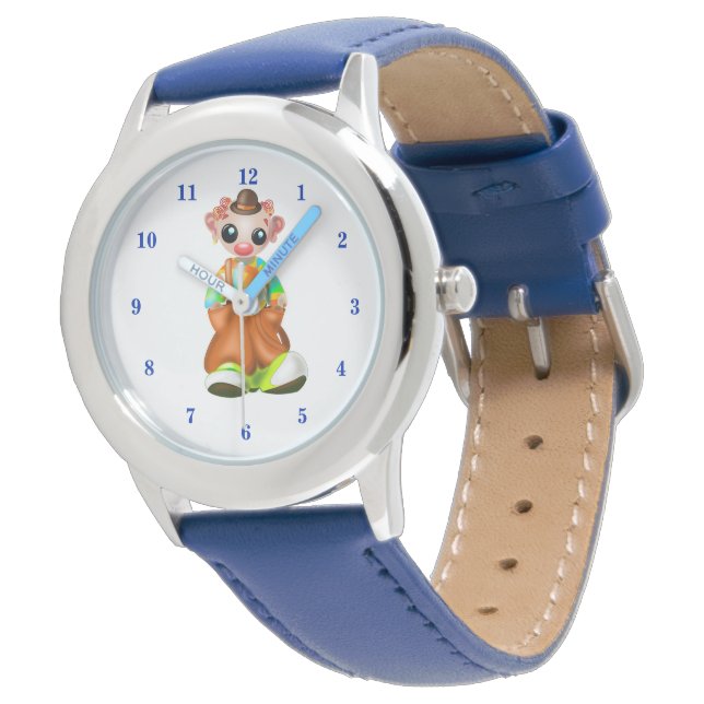 Little Ledsen Clown Armbandsur (Vinklad)