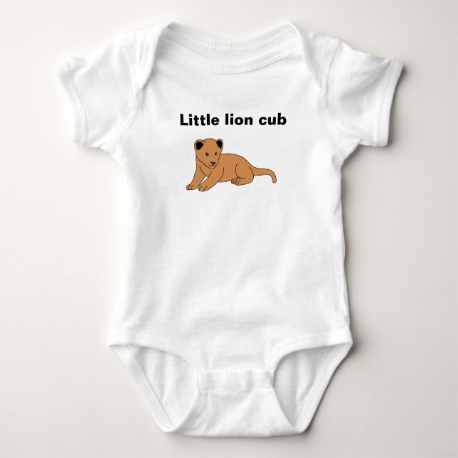 Little lejonare unge t shirt (Framsida)